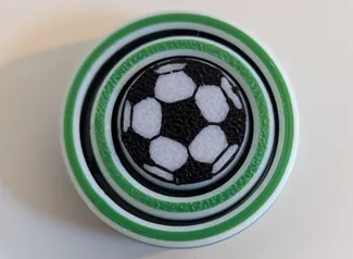 Soccer Fidget Spinner - 2 Rings