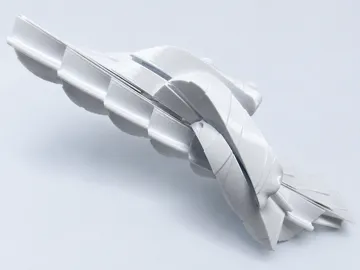 Objeto manipulable: Twisty Fidget Ghost Mummy — vista de referencia 2