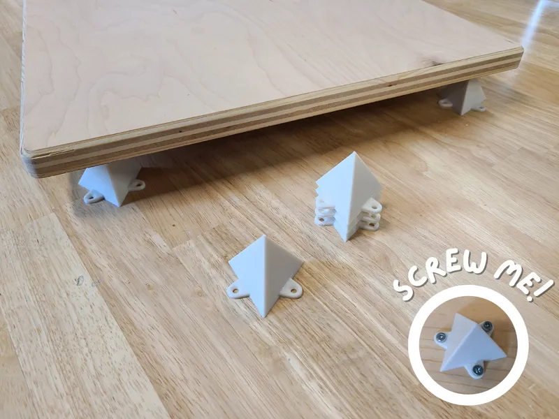 Stackable Painter's Pyramids - Screw Down