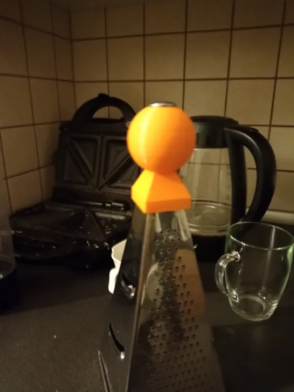 Handle for 4-sided box grater