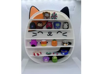 Squishmallow Cat Shelf for Squishville minifigures