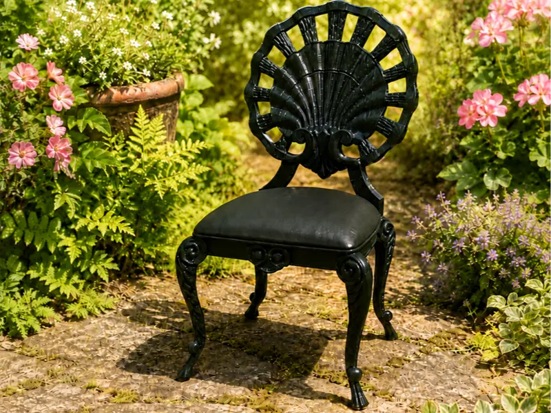 Miniature Grotto Garden Chair