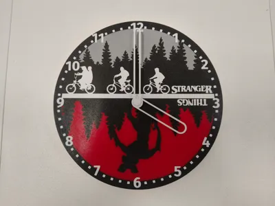 Stranger Things Clock: 2 different models