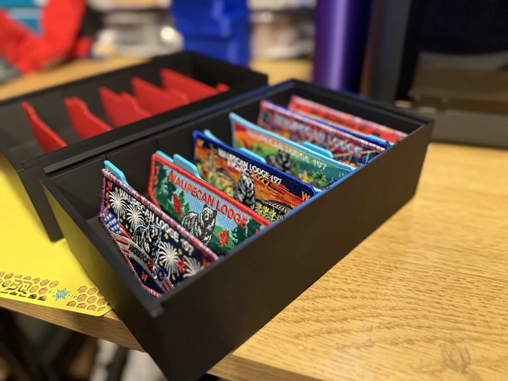 Scouting Patch Storage : Order of the Arrow Flaps - Free 3D Print Model ...