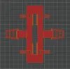 Easy-to-print base (square spring)