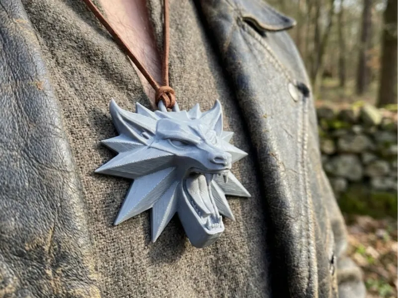 The Witcher Medallion - School of the Wolf