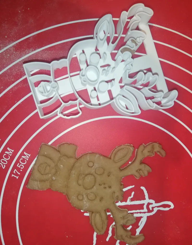 Deer cookie cutter christmas
