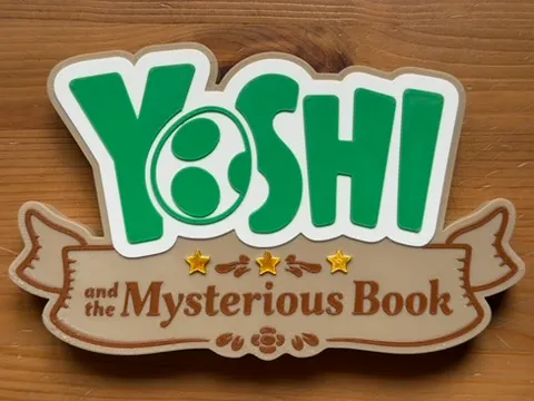 Yoshi and the Mysterious Book sign