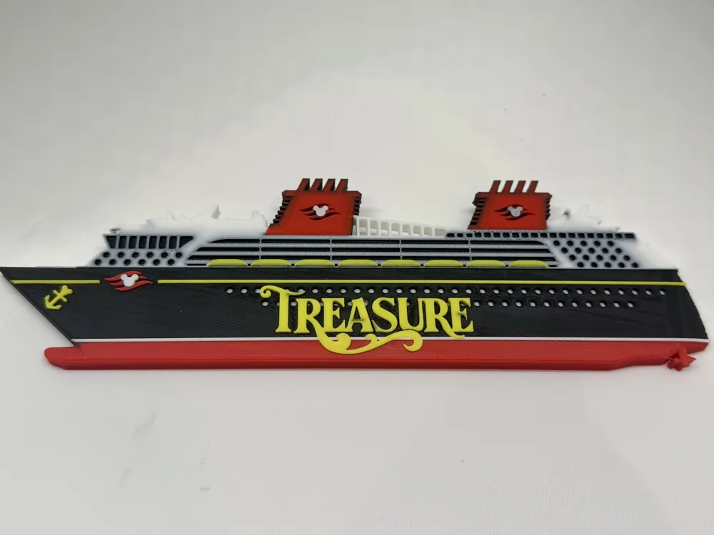 Disney Cruise Ship Magnets - Free 3D Print Model - MakerWorld