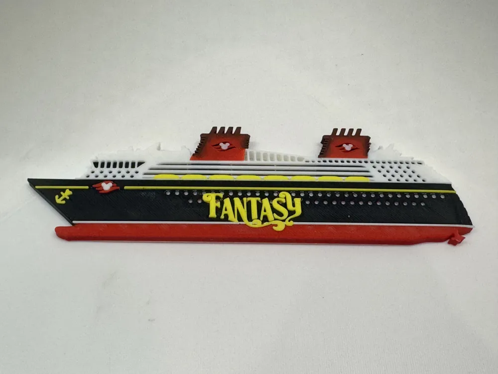 Disney Cruise Ship Magnets - Free 3D Print Model - MakerWorld