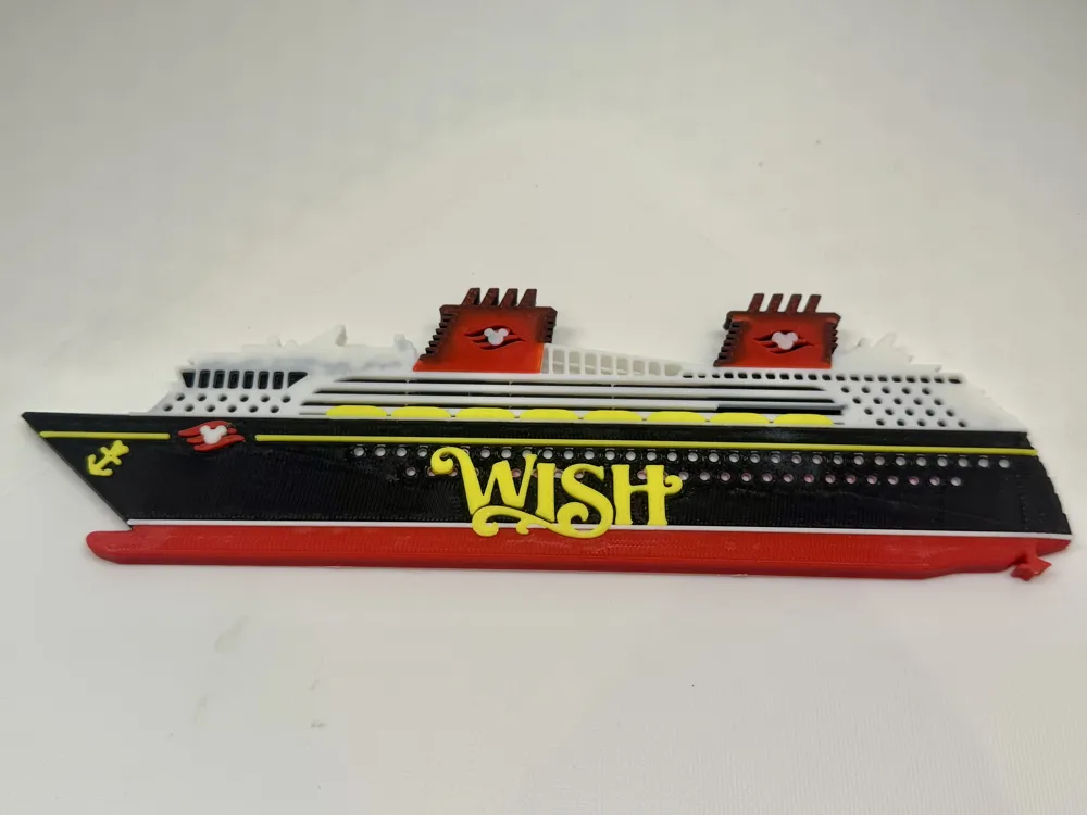 Disney Cruise Ship Magnets - Free 3D Print Model - MakerWorld