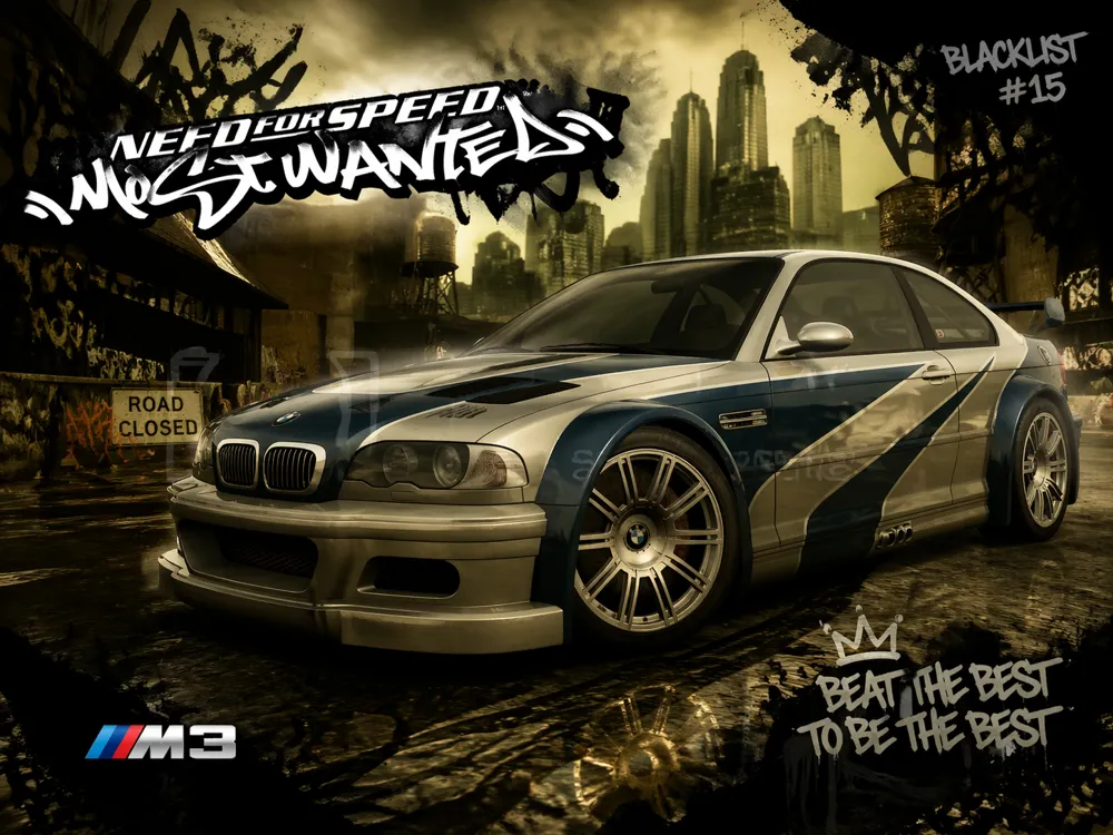 BMW M3 NEED FOR SPEED MOST WANTED 2005 - Free 3D Print Model - MakerWorld