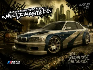 BMW M3 NEED FOR SPEED MOST WANTED 2005