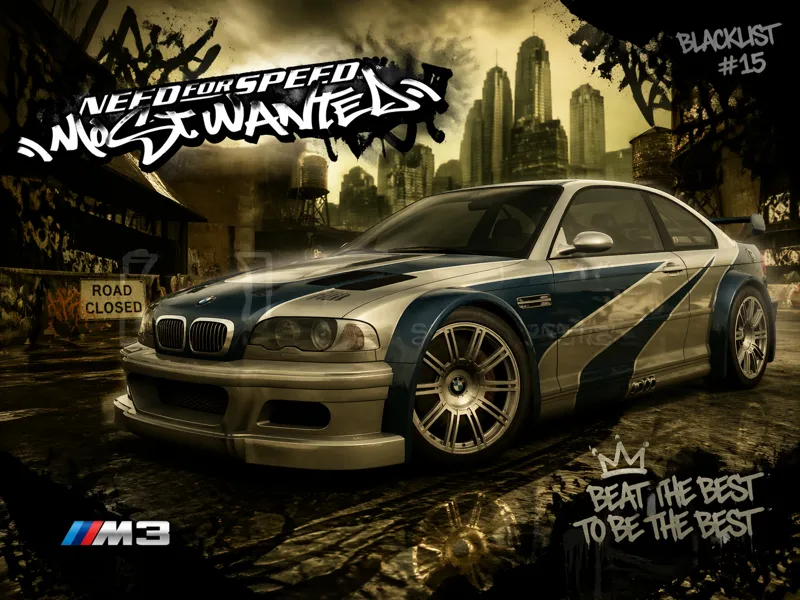 BMW M3 NEED FOR SPEED MOST WANTED 2005
