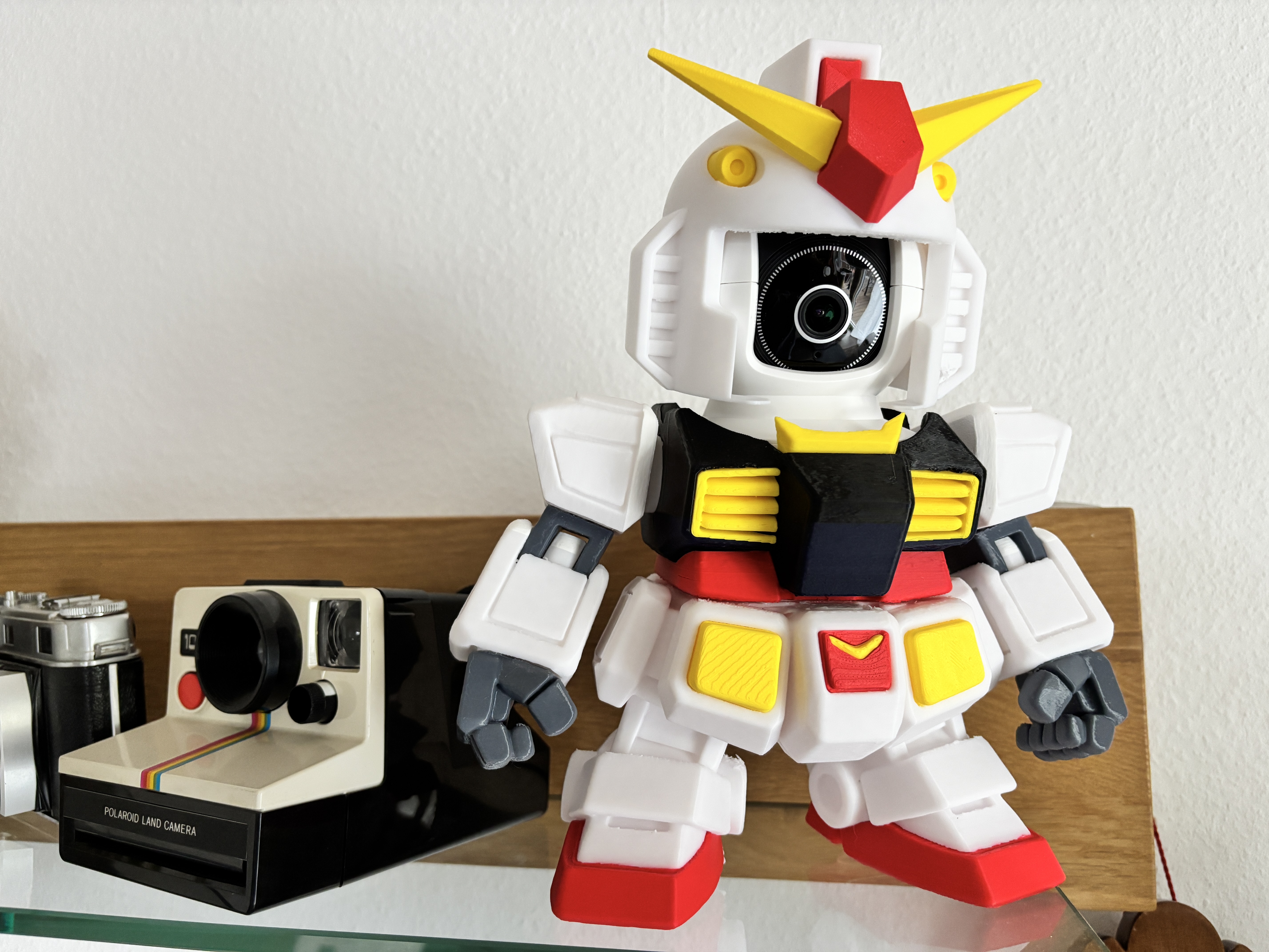 Miniatura 7 do modelo 3D 小米摄像机高达皮肤极致分色无需AMS