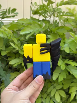 Figura decorativa: John Doe Style Articulated Minifigure — vista de referencia 3