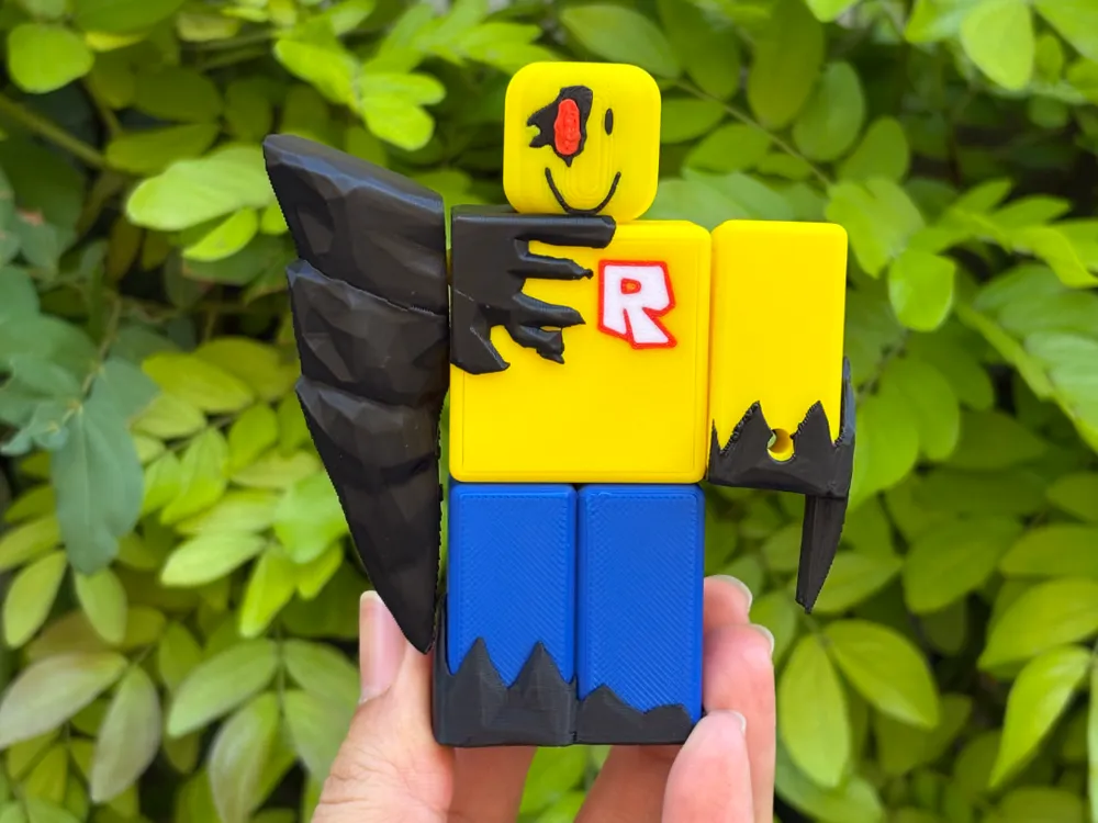 Figura decorativa: John Doe Style Articulated Minifigure. Referencia del modelo original.