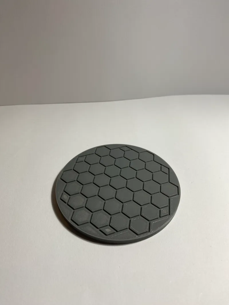 Unique Solid Hexagon Coaster