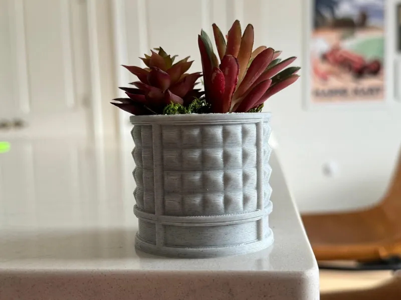 P02 style Concrete Fence planter