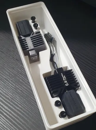 Complete Hotends/Nozzles + Screws - Gridfinity Bin