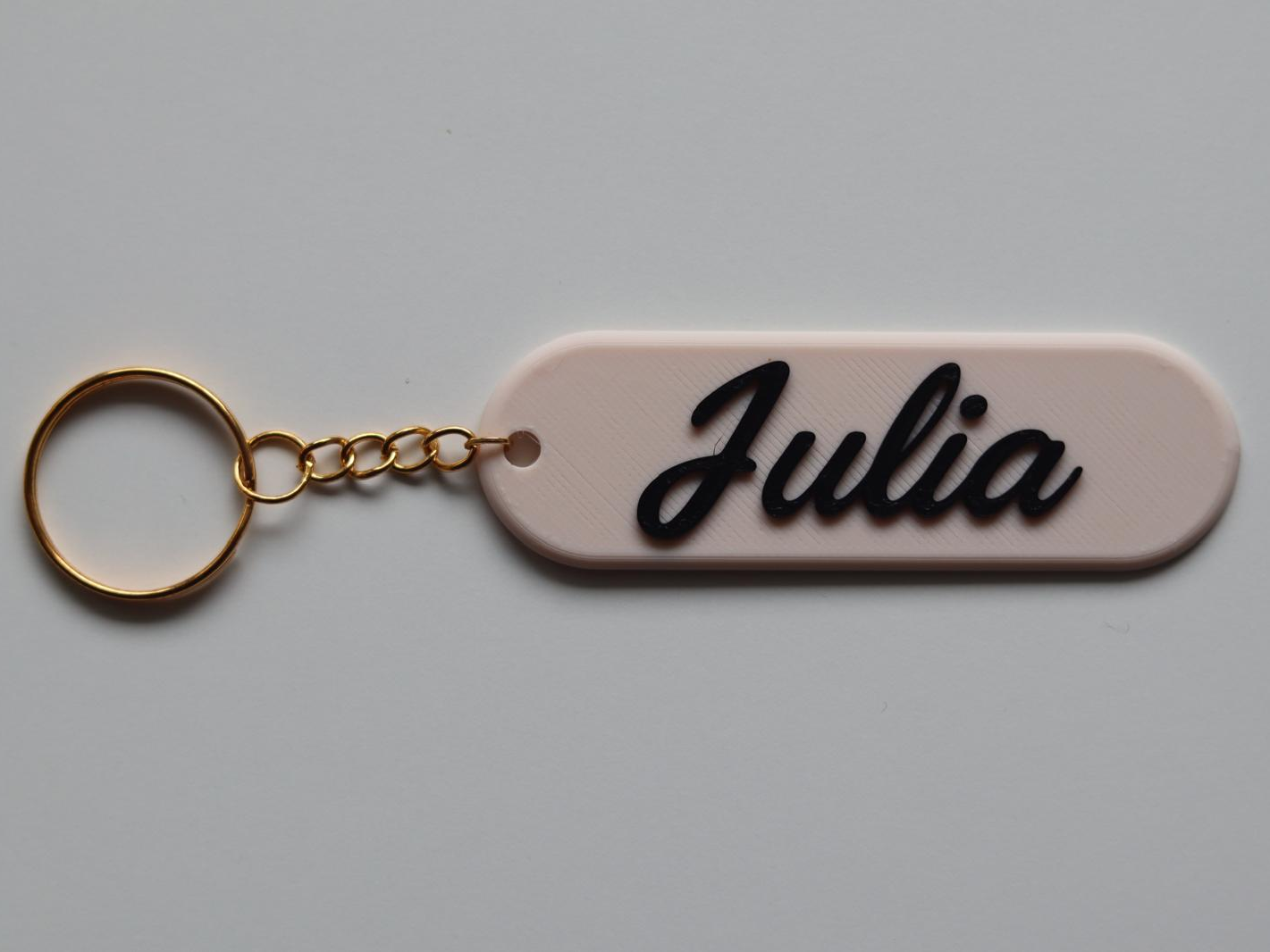 Personalized Name Keychain “Julia”