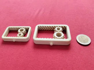 Zahnstangen-Fidget-Spielzeug + Spinn 