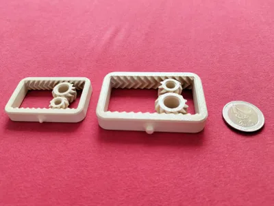 Rack-and-Pinion Fidget Toy + Spinner