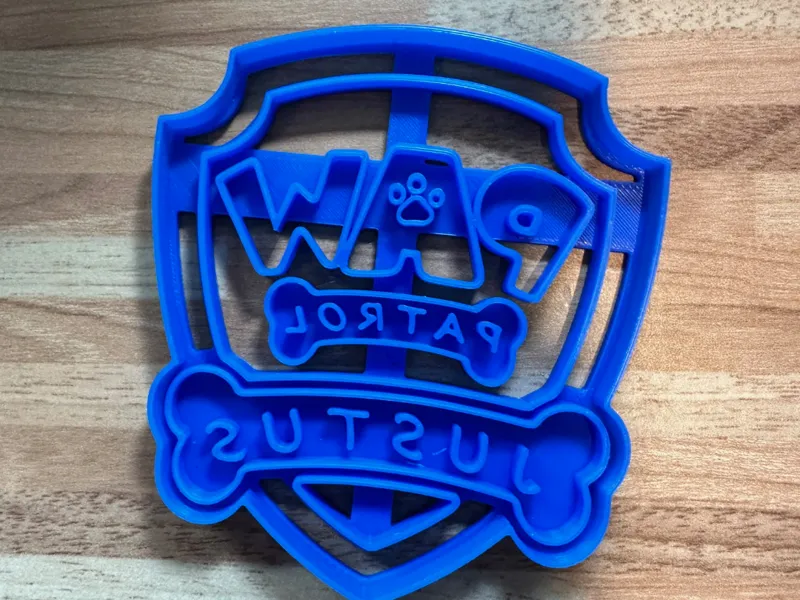 Paw Patrol Cockie Cutter - customizable name 
