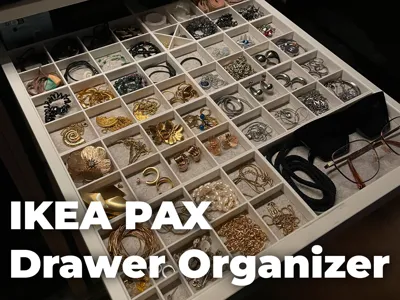 Ikea Pax Accessory Drawer Box Inlay