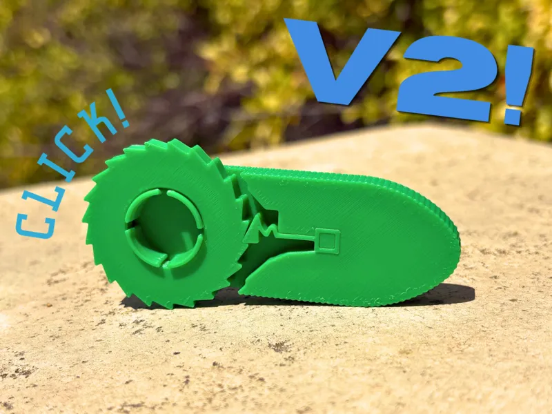 One-Way Scroll Wheel Click Fidget V2!