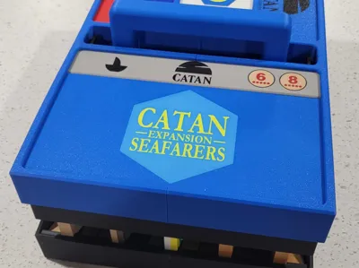 3D Catan Case Seafarers Remix