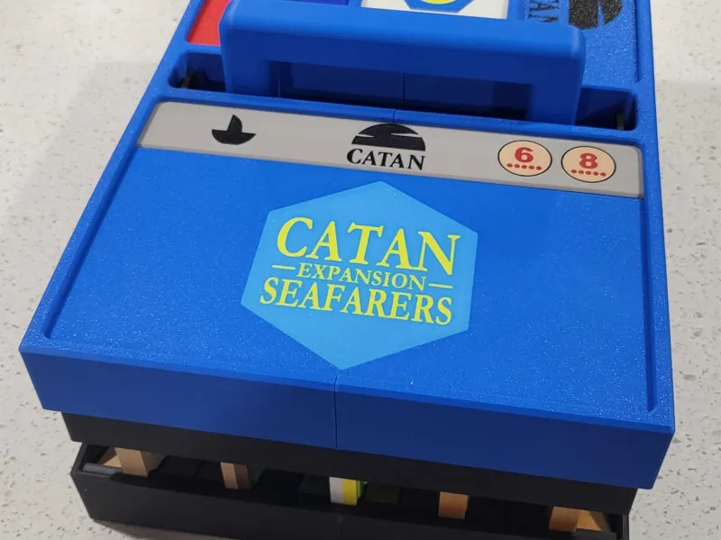 3D Catan Case Seafarers Remix