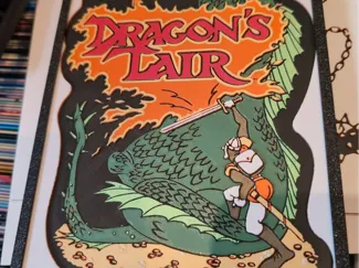 Dragon's Lair Arcade Side Art Hueforge - Classic
