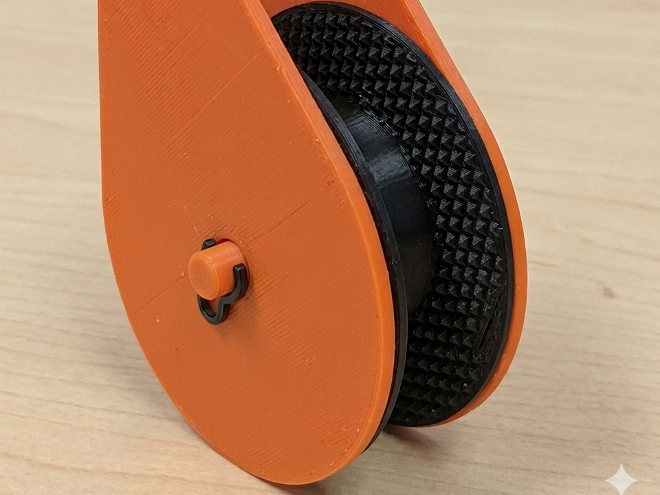 Spool Snatch Block (educational model)