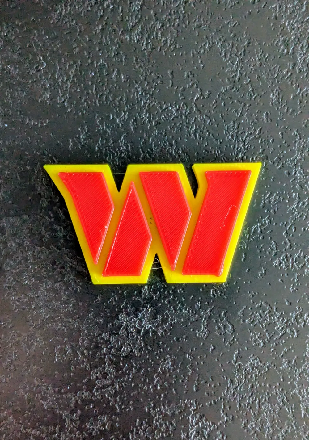 Washington Commanders - Embossed Fridge Magnet by svenson - MakerWorld
