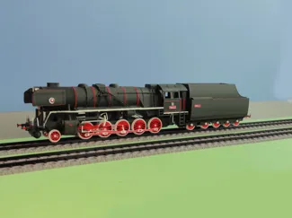 Steam Locomotive 556.0 ČSD "Štokr" H0