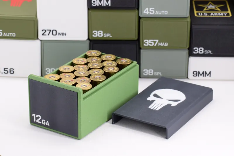 AMMO BOX 12GA AMMUNITION STORAGE