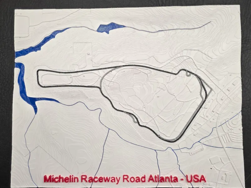 3d miniature of Road Atlanta