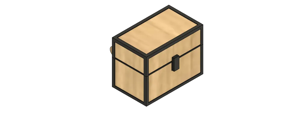 MINECRAFT CHEST WITH AMS AND WITHOUT AMS - Free 3D Print Model - MakerWorld
