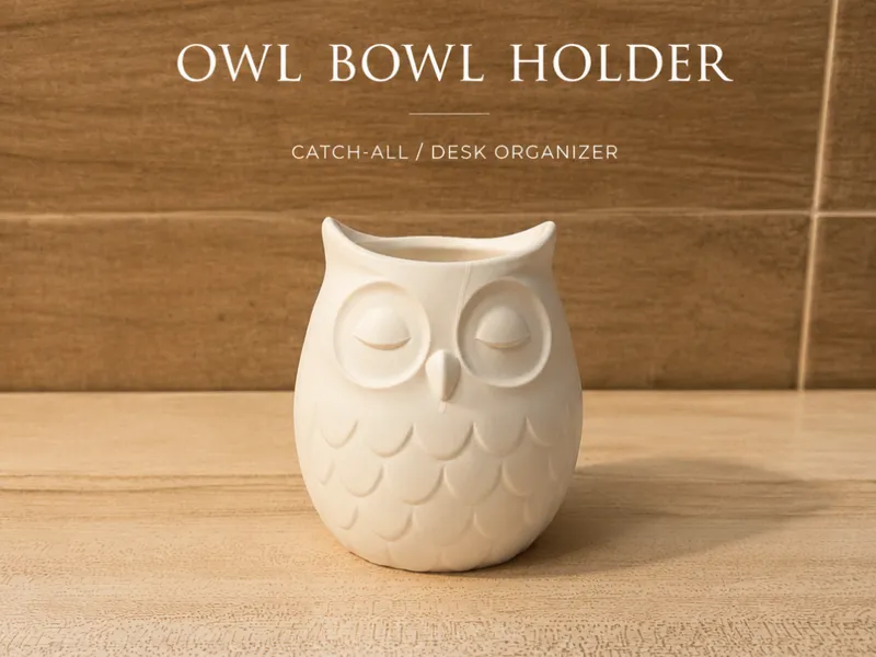 Owl holder
