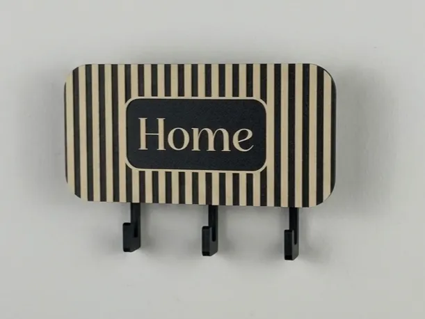 Modern Wall Mounted Key Holder with Storage