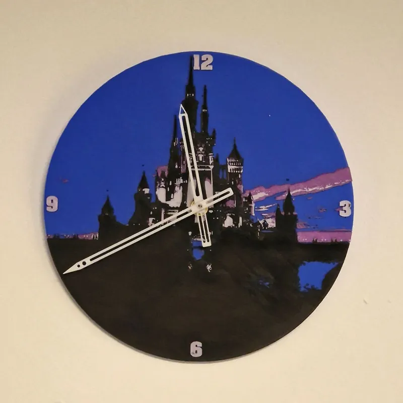 Cinderella Castle Clock
