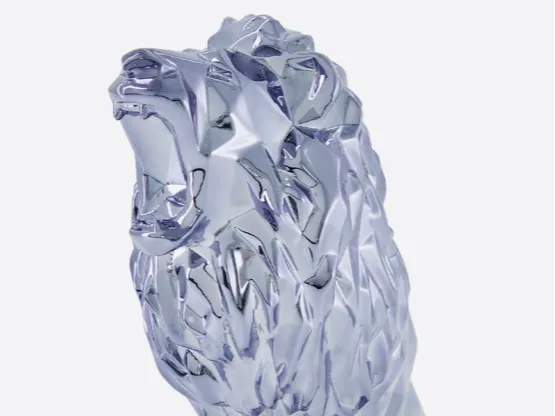 Lion Cristal Rugissant