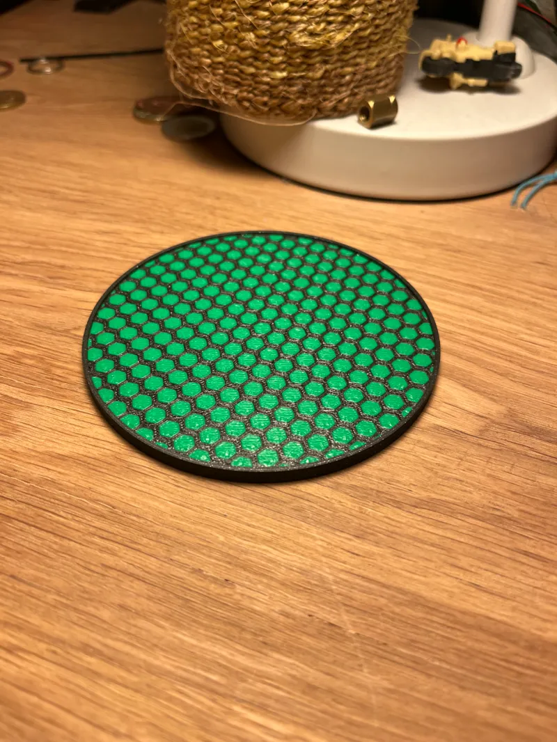 hexagon coaster