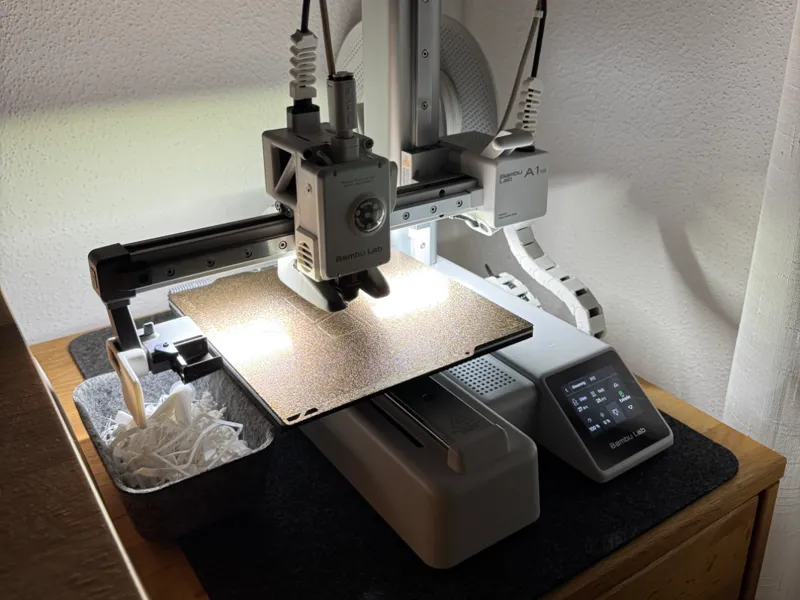 A1 Mini  LED Streifen-Umbau mit Bambu Appsteuerung