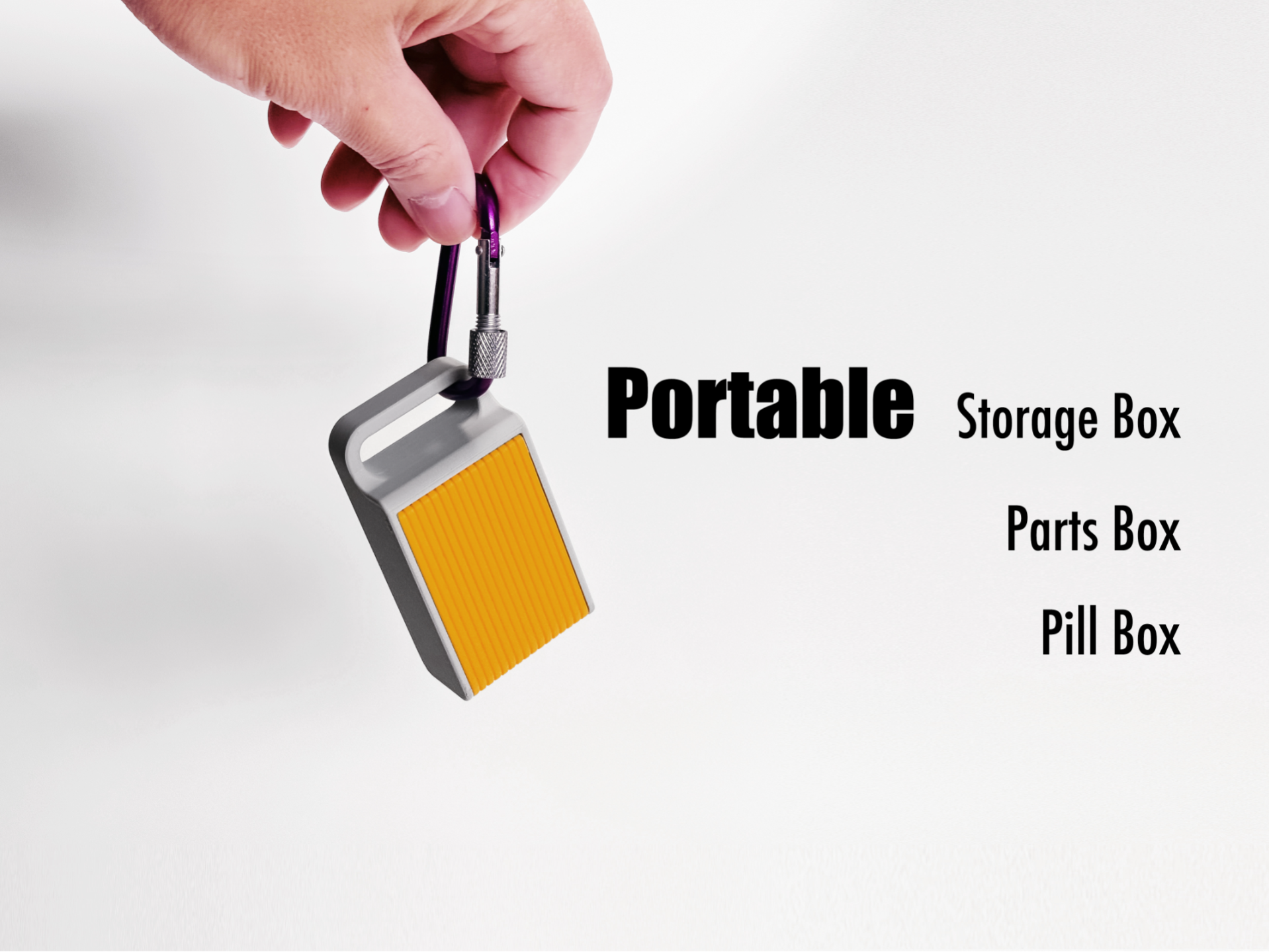 随身储物盒、药盒、零件盒-Portable Storage Box,Pill Box