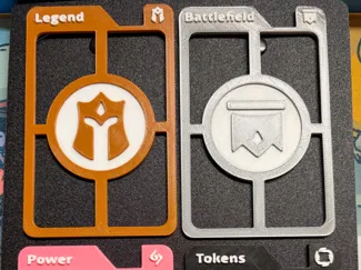 Riftbound Legend,Battlefield,Runes,Tokens Dividers