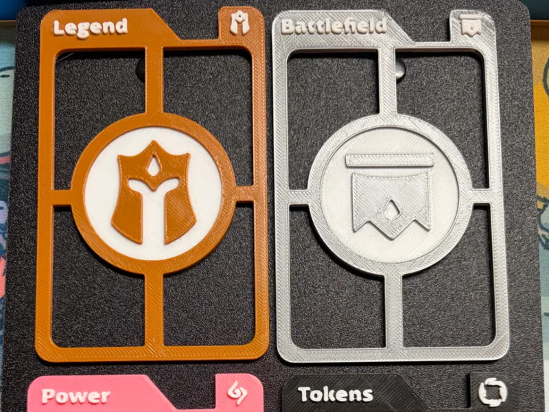 Riftbound Legend,Battlefield,Runes,Tokens Dividers