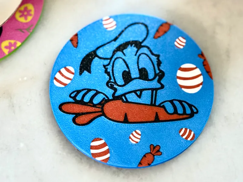 Donald Duck Easter Coaster
