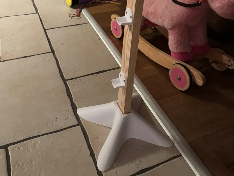 Hobby Horse Hindernis Fuss und Stangenhalter